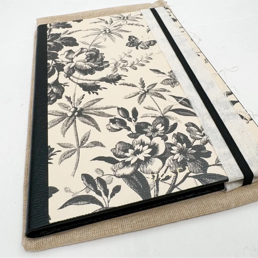 GUCCI Notebook and Pencil Case Stationery Set Butterfly Herbarium New in Box 🔥